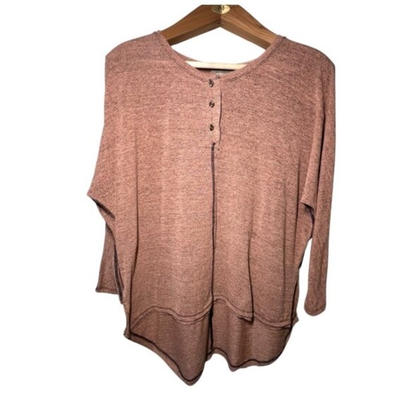 Anthro Indie Grunge Oversized Slouchy Lightweight Goblin Autumn Orange Medium - Picture 1 of 9